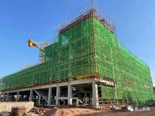 黃山高新區(qū)重點項目建設如火如荼